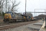 CSX 413 leads B714 empty oikler